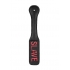 Ouch! Paddle Slave - Black and Red Bondage Paddle