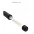 Extra Long Silicone Vibrating Bullet Plug for Urethral Sounding - Black