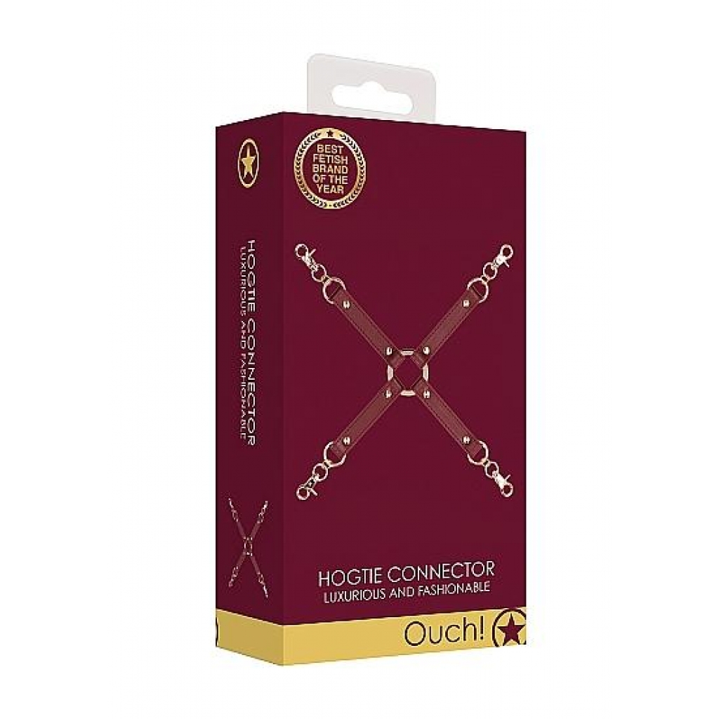 Ouch Halo Hogtie Connector - Elegant Burgundy