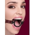 Ouch Halo Burgundy Silicone Ring Gag - BDSM Accessory