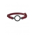 Ouch Halo Burgundy Silicone Ring Gag - BDSM Accessory