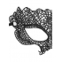 Lace Eye Mask Princess – Black