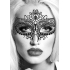 Lace Eye Mask Queen Black - Elegant Sensual Accessory