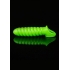 Glow Swirl Stretchable Penis Sheath - Green