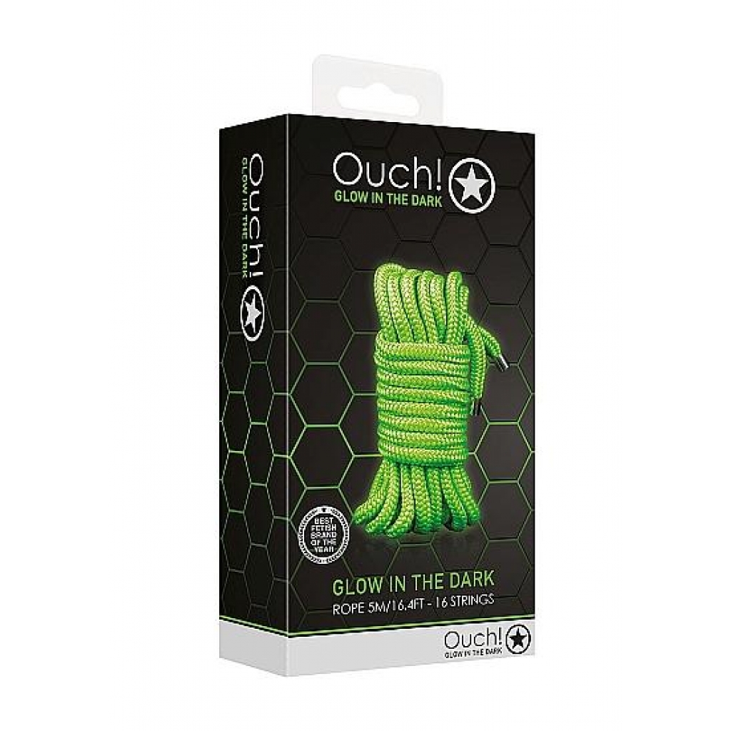 Ouch! Glow Rope - 5m - Glow In The Dark