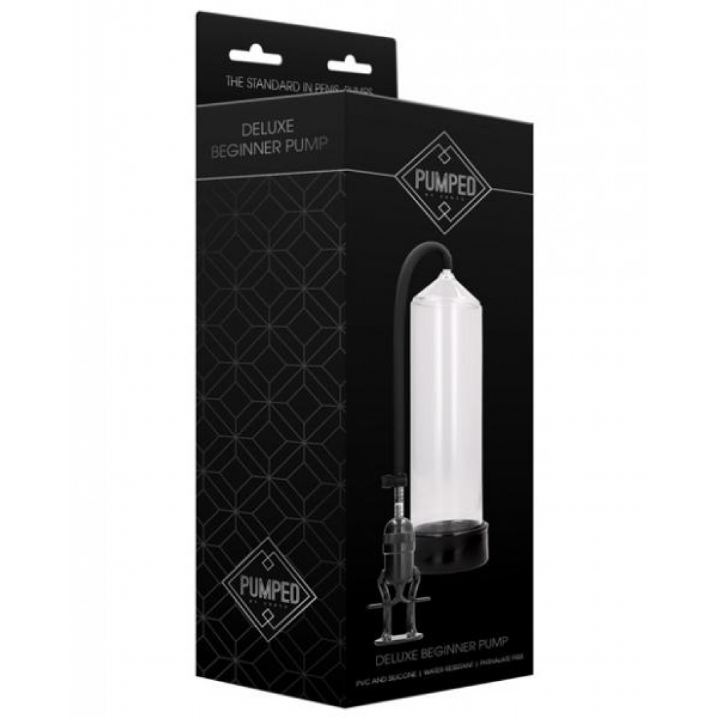 Pumped Deluxe Beginner Penis Pump - Transparent Clear