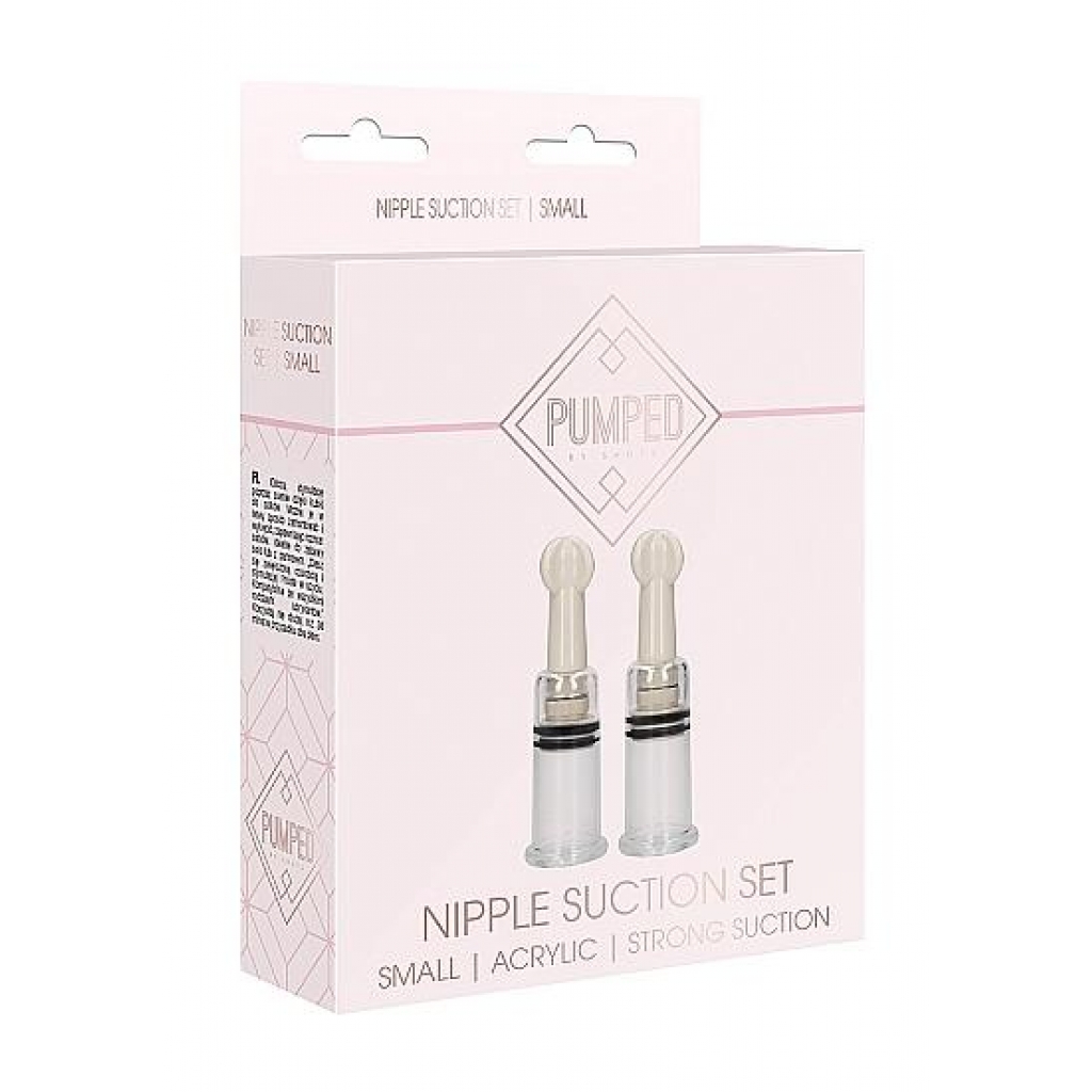 Pumped Nipple Suction Set - Small Transparent