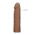 Realrock Penis Sleeve 7in - Tan