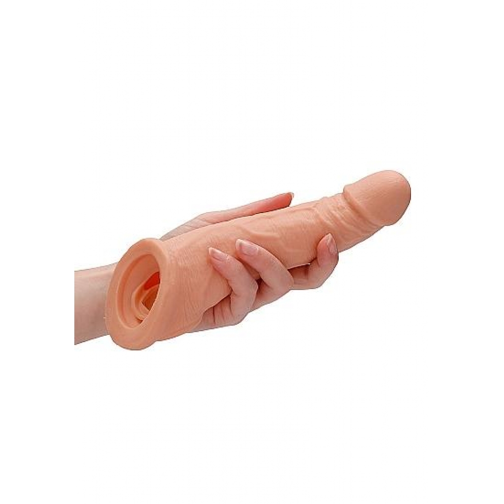 Realrock Penis Sleeve 8in Flesh Nude