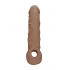 Realrock Penis Sleeve - 8 Inch Tan