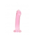 Realrock Non-Realistic Dildo with Suction Cup - 6.7in Pink