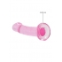 Realrock Non-Realistic Dildo with Suction Cup - 6.7in Pink