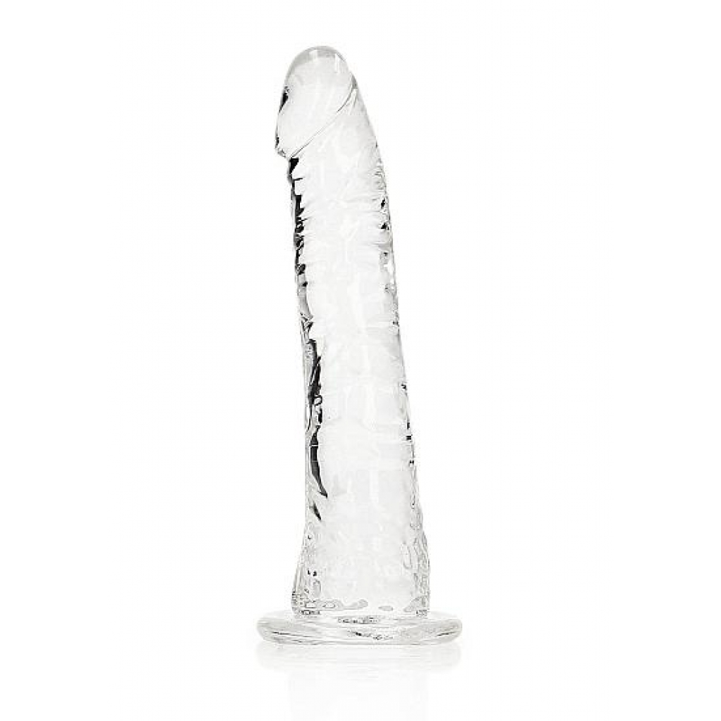 Realrock Slim Dildo 6 inches in Transparent Clear