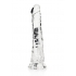 Realrock Slim Dildo 6 inches in Transparent Clear