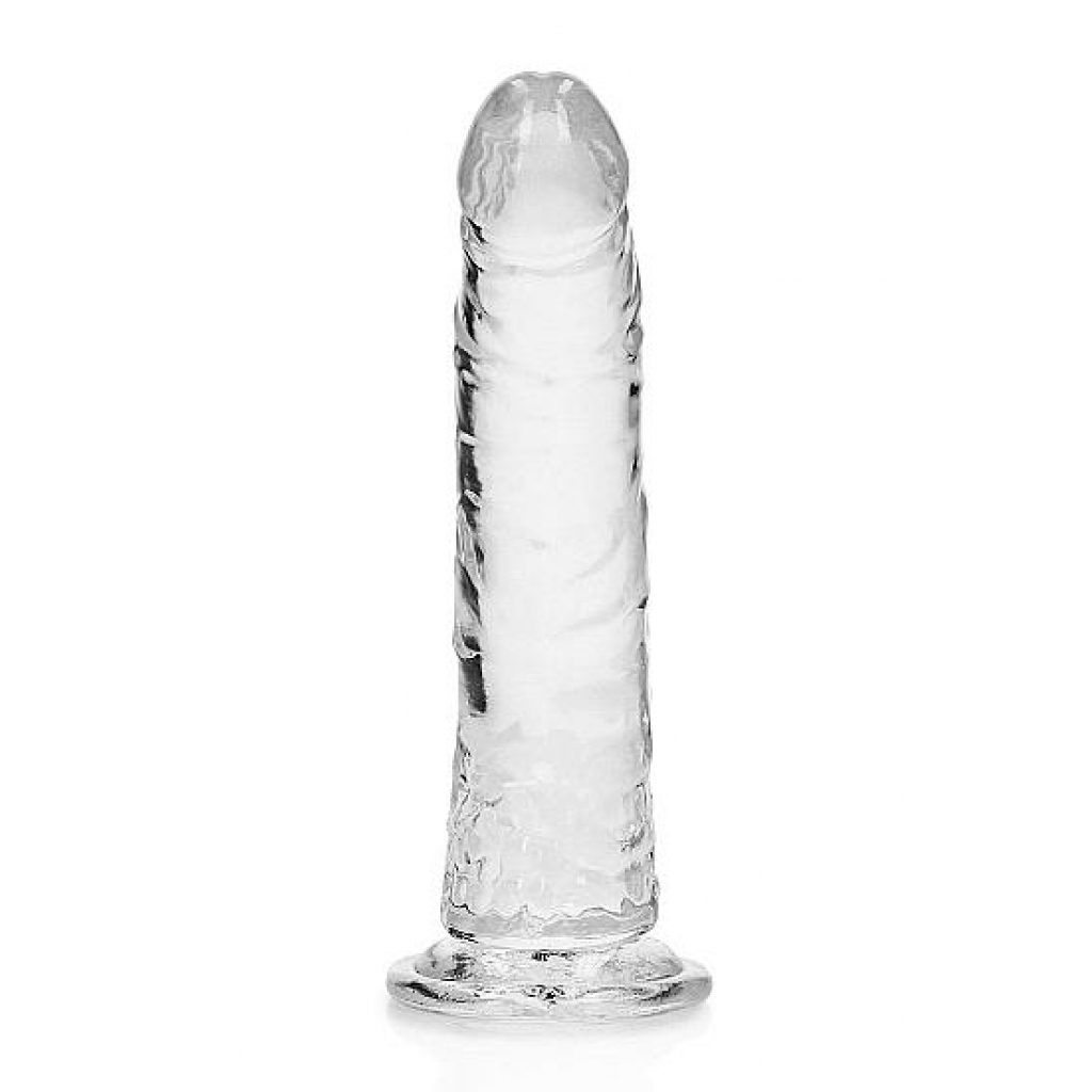 Realrock Slim Dildo - 7 Inches Transparent Clear