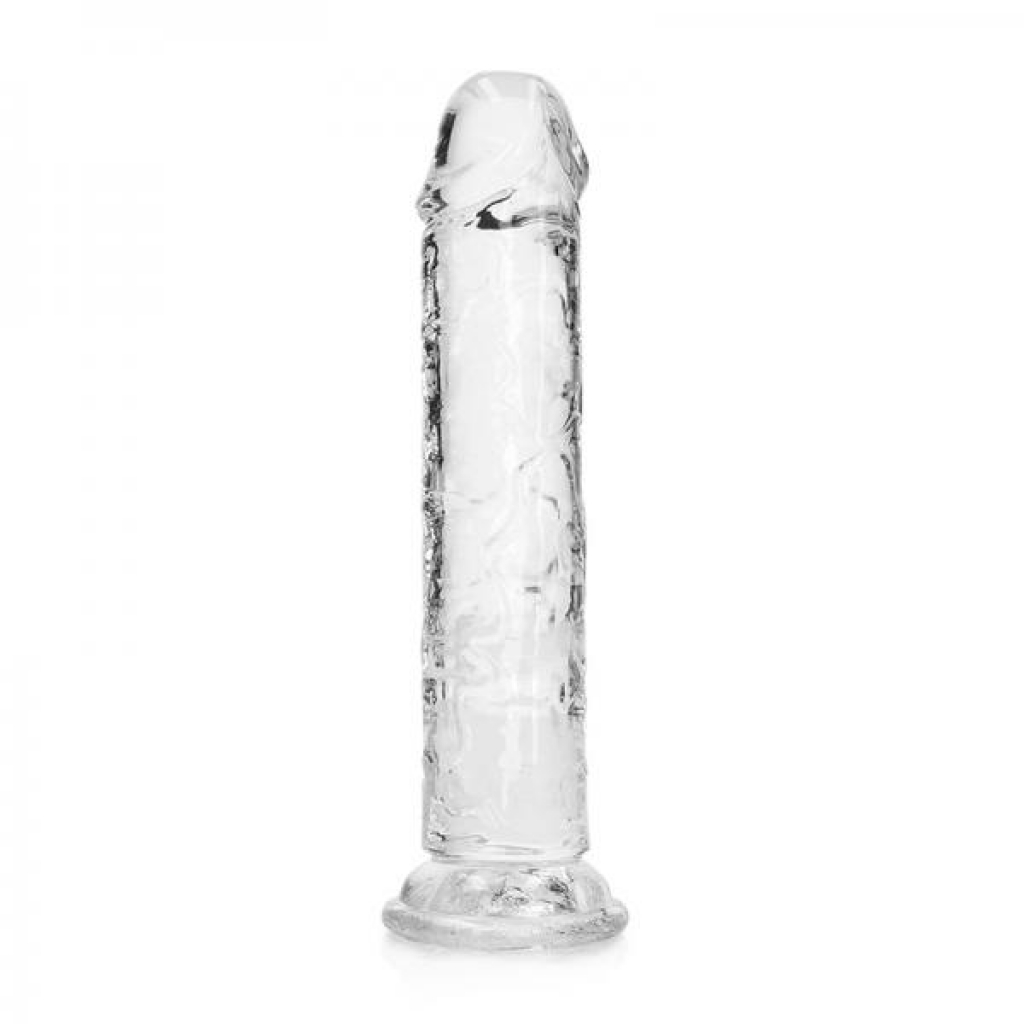 Realrock Straight Realistic Dildo - 7 Inches Clear