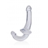 Realrock Strapless Strap-On with 6-Inch Clear Dildo