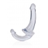 Realrock Strapless Strap-On with 6-Inch Clear Dildo