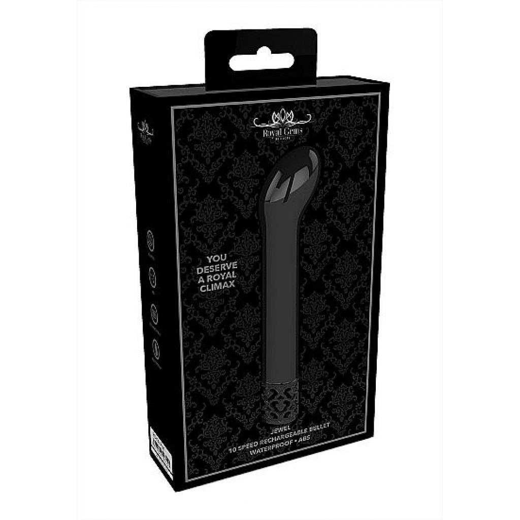 Royal Gems Jewel G-spot Vibe - Gunmetal Black