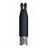 Royal Gems Twinkle Rechargeable Silicone Bullet - Black