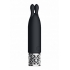 Royal Gems Twinkle Rechargeable Silicone Bullet - Black