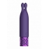 Royal Gems Twinkle Rechargeable Silicone Bullet: Elegant & Powerful - Purple