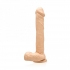 Cock & Balls 9-Inch Suction Cup Dildo - Beige