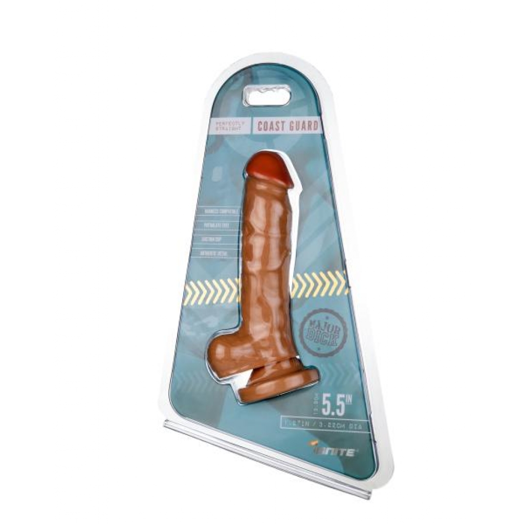 Major Dick Coast Guard - Caramel Tan Dildo