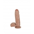 Major Dick Marines Caramel Dildo - Tan