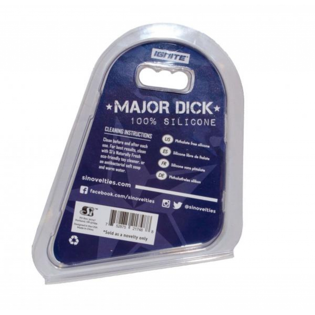 Major Dick Commando Silicone Donut - Blue Camo 1.75 inches