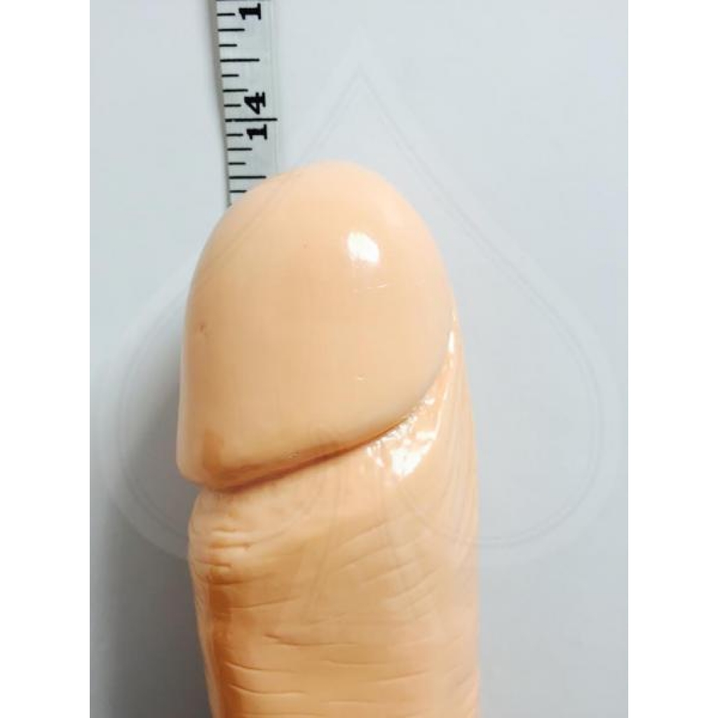 Exxxtreme Dong 14 Inches with Suction Cup - Beige