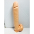 Exxxtreme Dong 14 Inches with Suction Cup - Beige