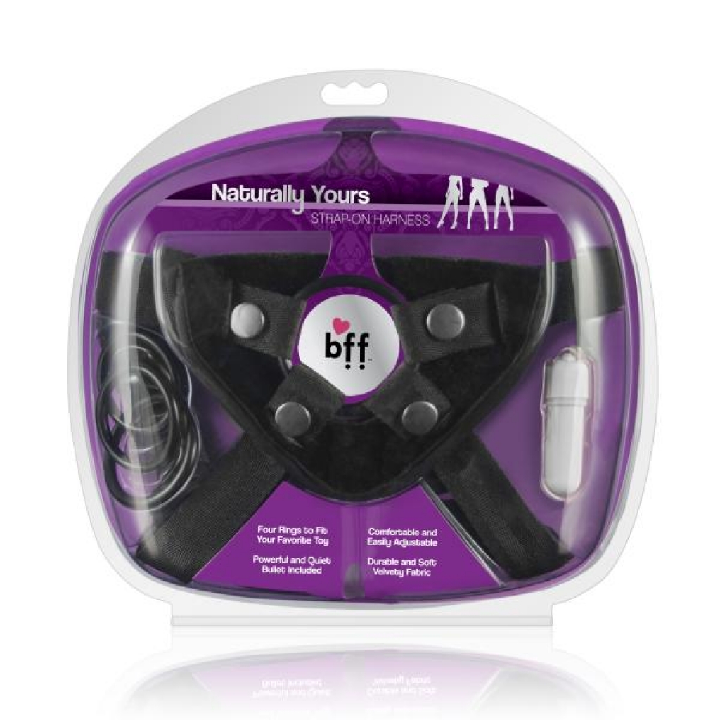 BFF Naturally Yours Strap On Harness - One Size Fits Most