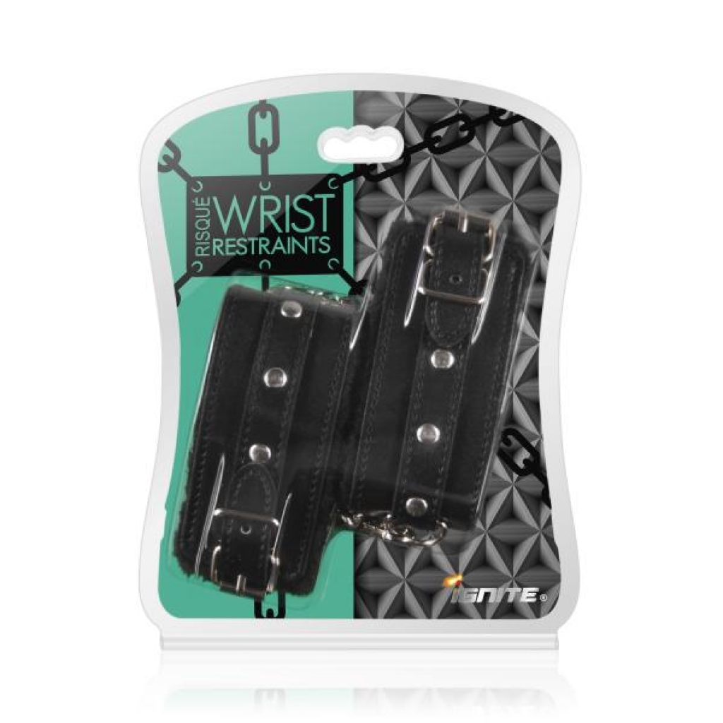 Risque Wrist Restraints - Black