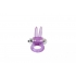 Ribbidy Rabbit Vibrating Cock Ring - Purple