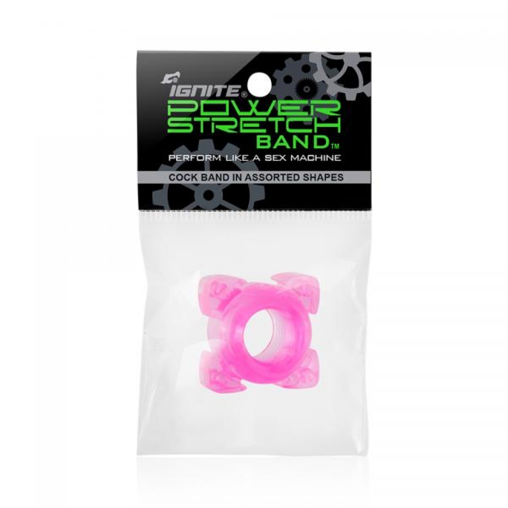 Power Stretch Band - Versatile Pink Cock Ring