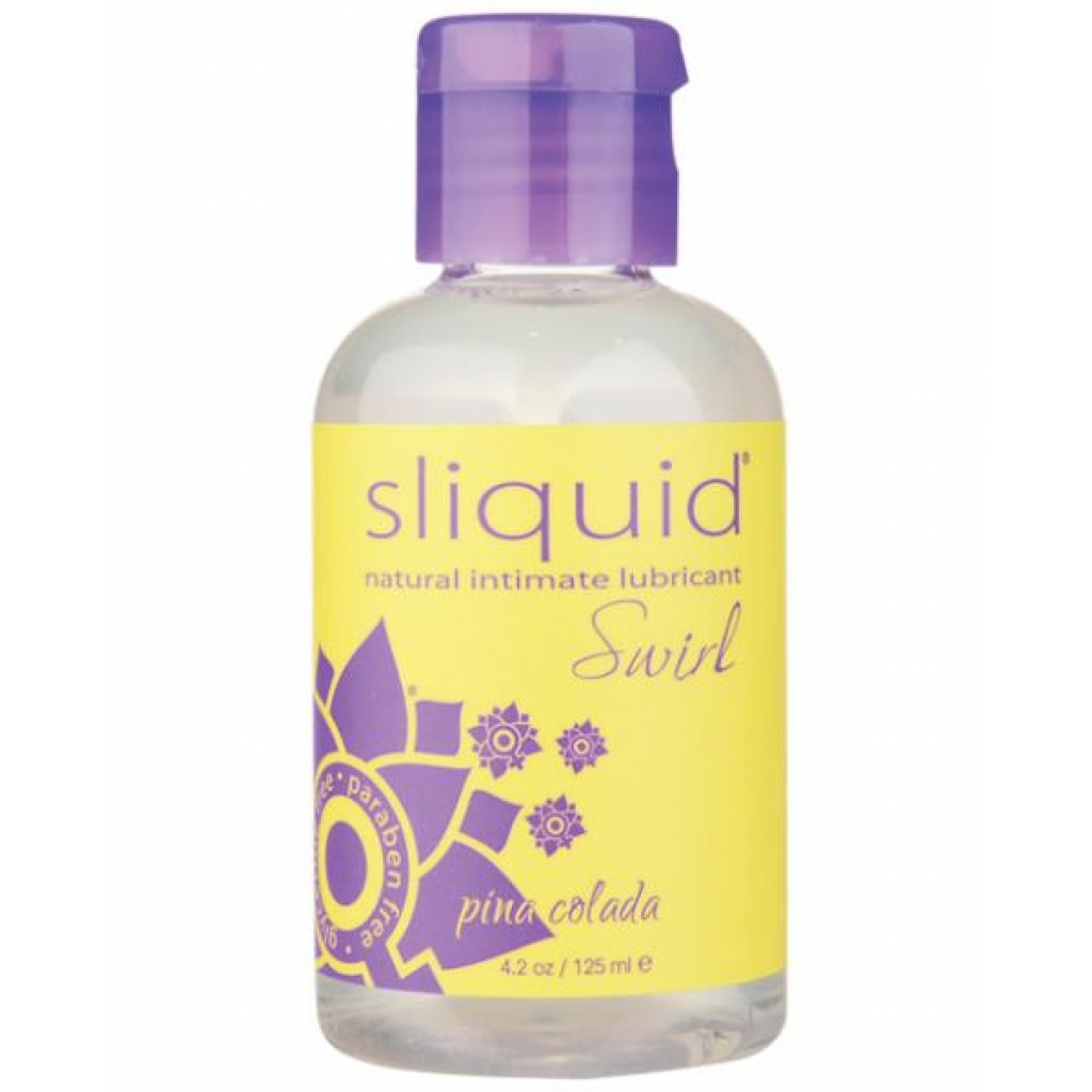 Sliquid Swirl Lubricant Pina Colada - 4.2oz