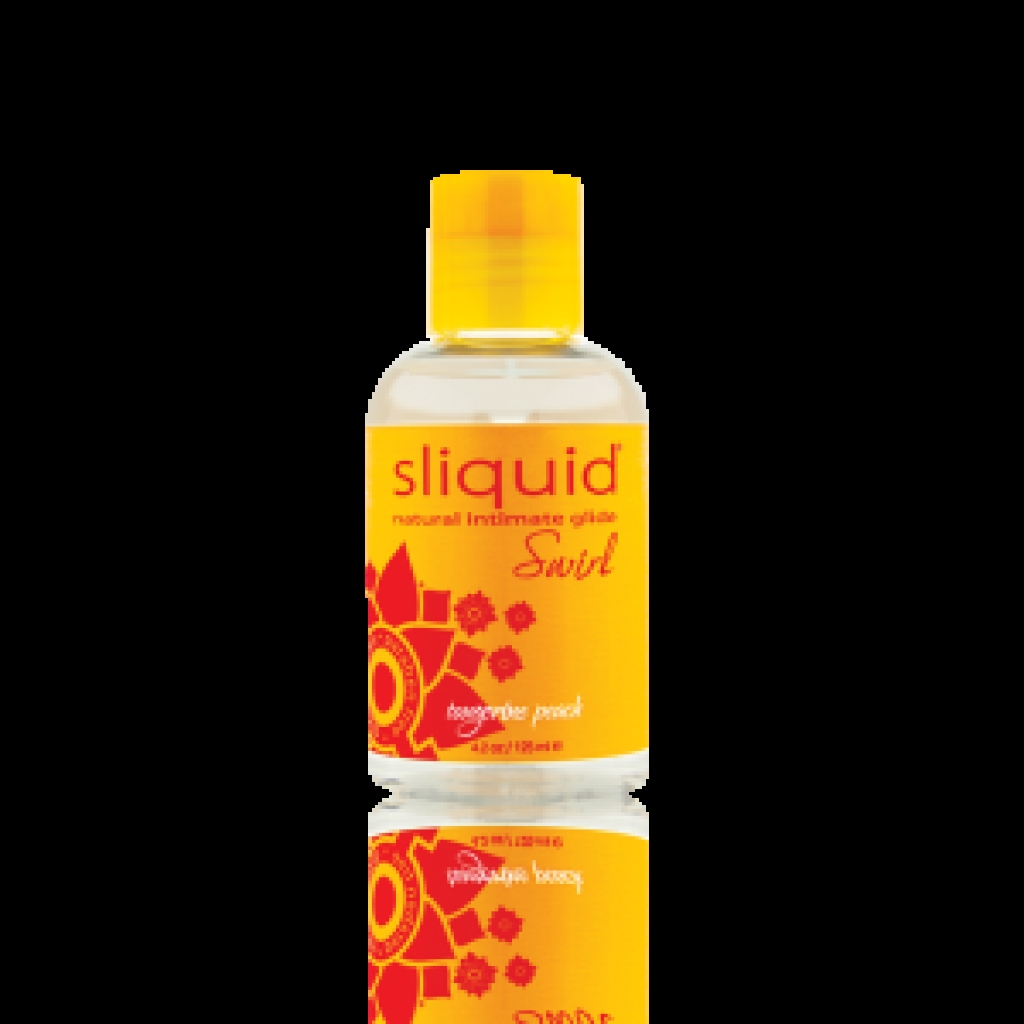 Sliquid Naturals Swirl Tangerine Peach Lubricant - 4.2oz