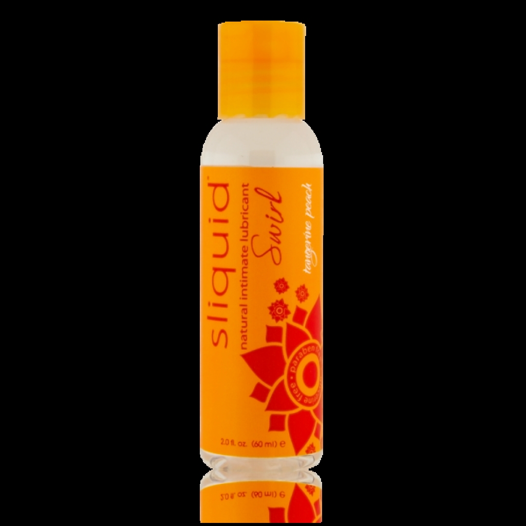 Sliquid Naturals Swirl Tangerine Peach Lubricant - 2 oz