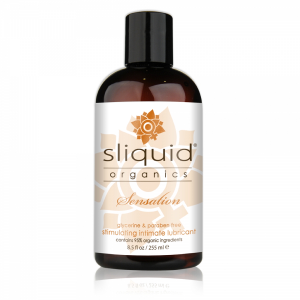 Sliquid Organic Sensations Warming Lubricant - 8.5oz