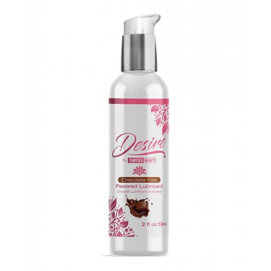 Swiss Navy Desire Chocolate Kiss Flavored Lube - 2 Oz