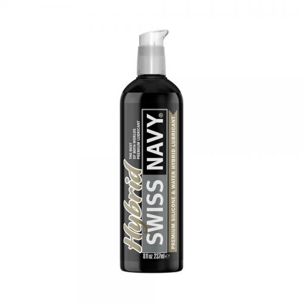 Swiss Navy Hybrid Lubricant - 8 Oz Bottle