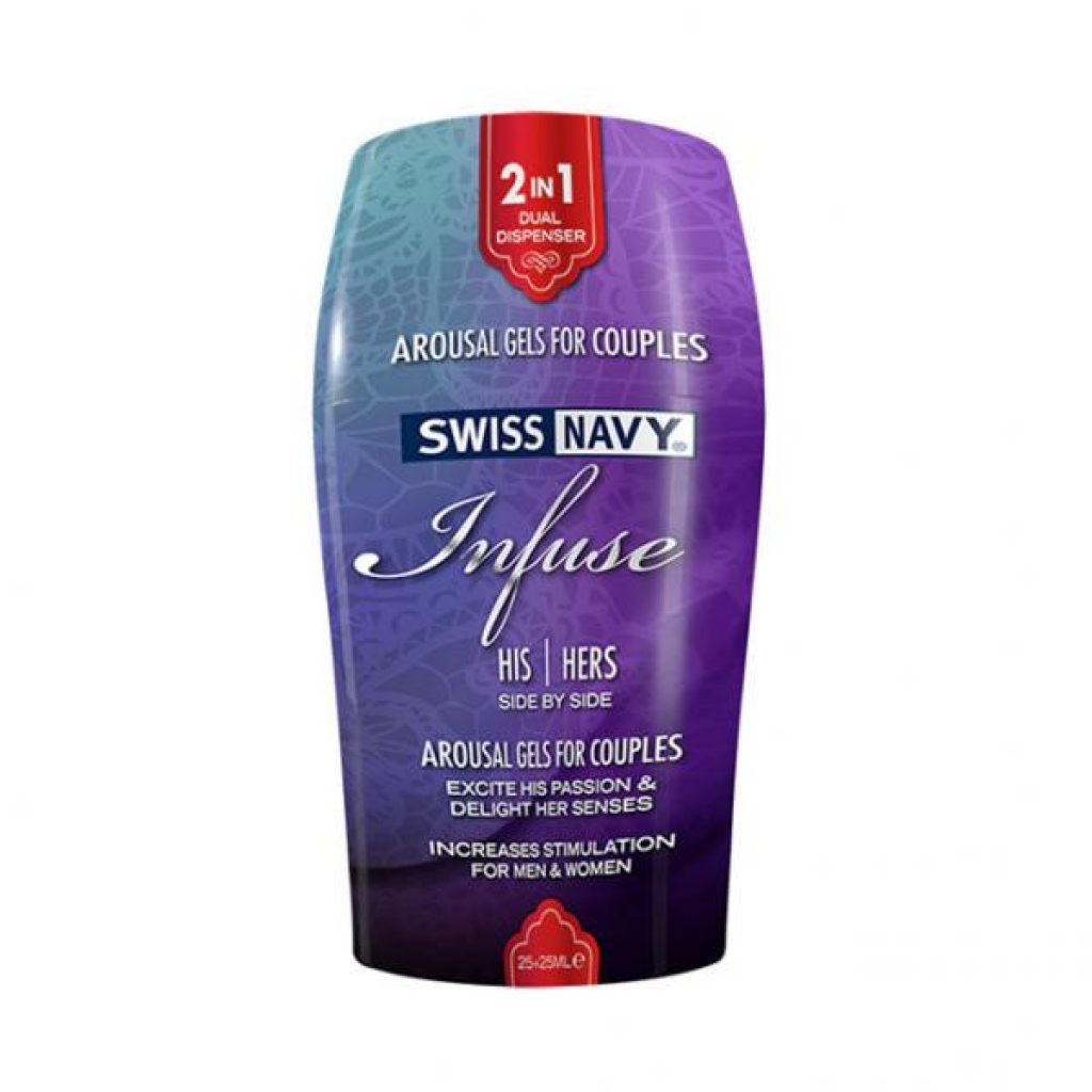 Swiss Navy Infuse Arouse Gels for Couples - 50ml