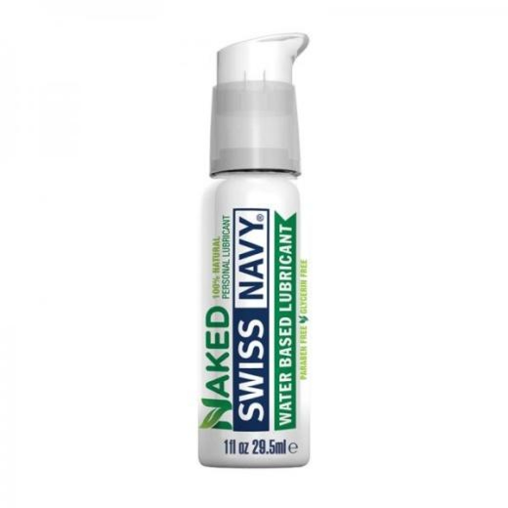 Swiss Navy Naked Water-Based Lubricant – 1oz