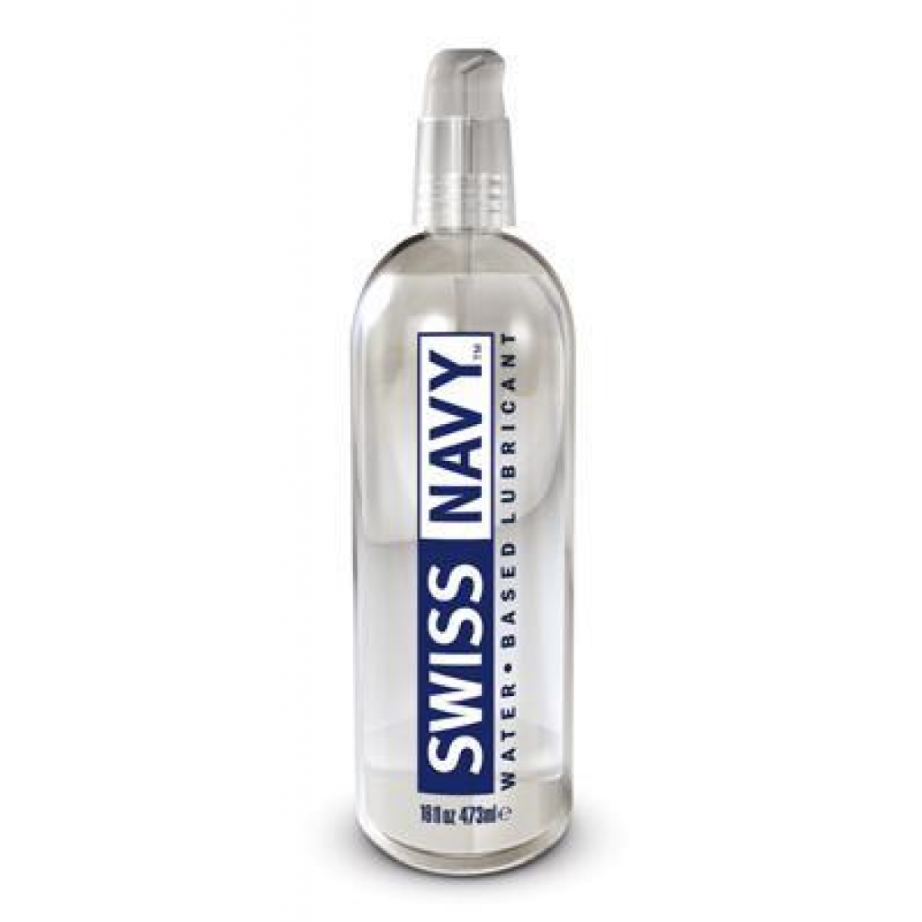 Swiss Navy Water Based Lube - 16 Oz Clear