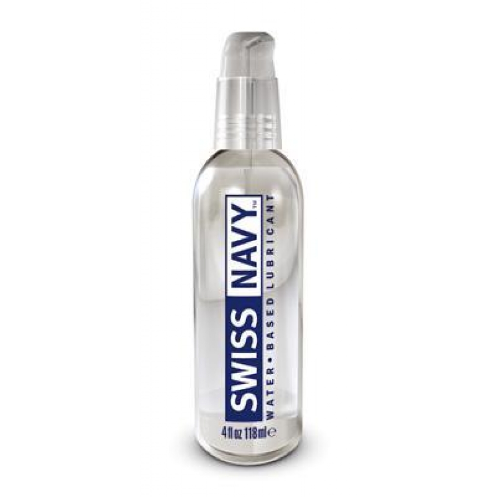 Swiss Navy Water Based Lubricant - 4oz Clear