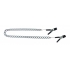 Endurance Jumper Cable Nipple Clamps with Link Chain - Silver