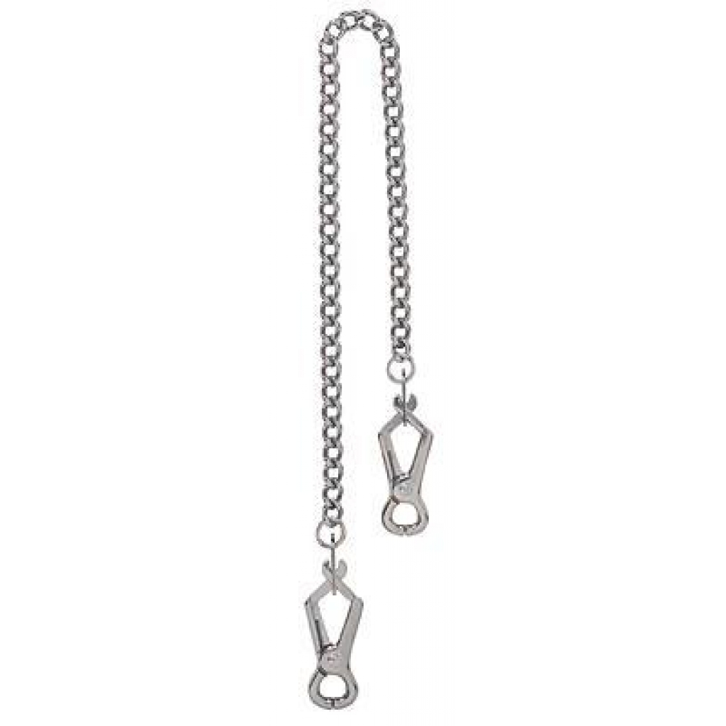 Sensual Lite Line Nipple Clamp Set - Silver