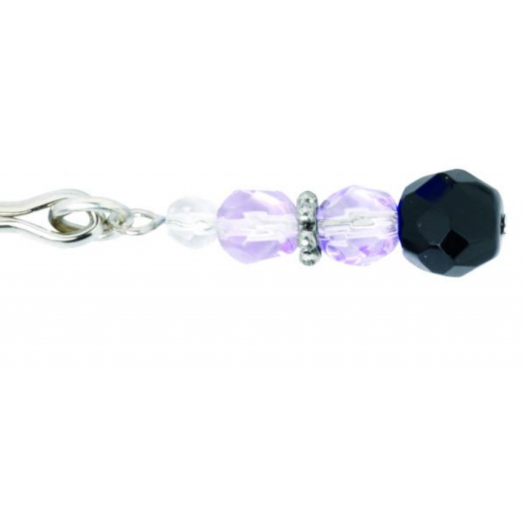 Clit Clamp with Purple Beads