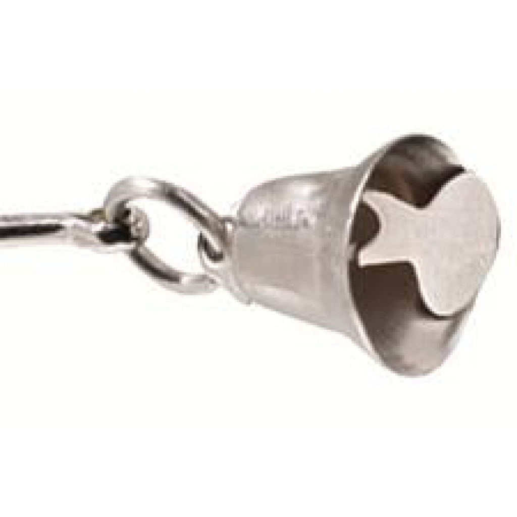 Bell Clit Clamp with Tweezer Tip - Silver